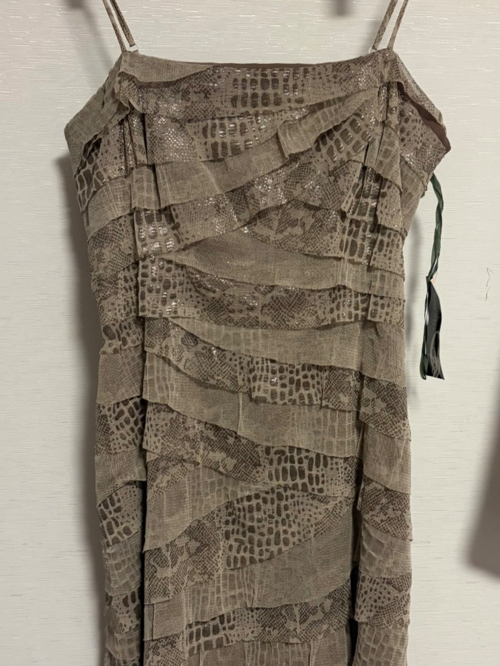 Nine West Ruffled sleeveless Dress - Picture 6 of 7